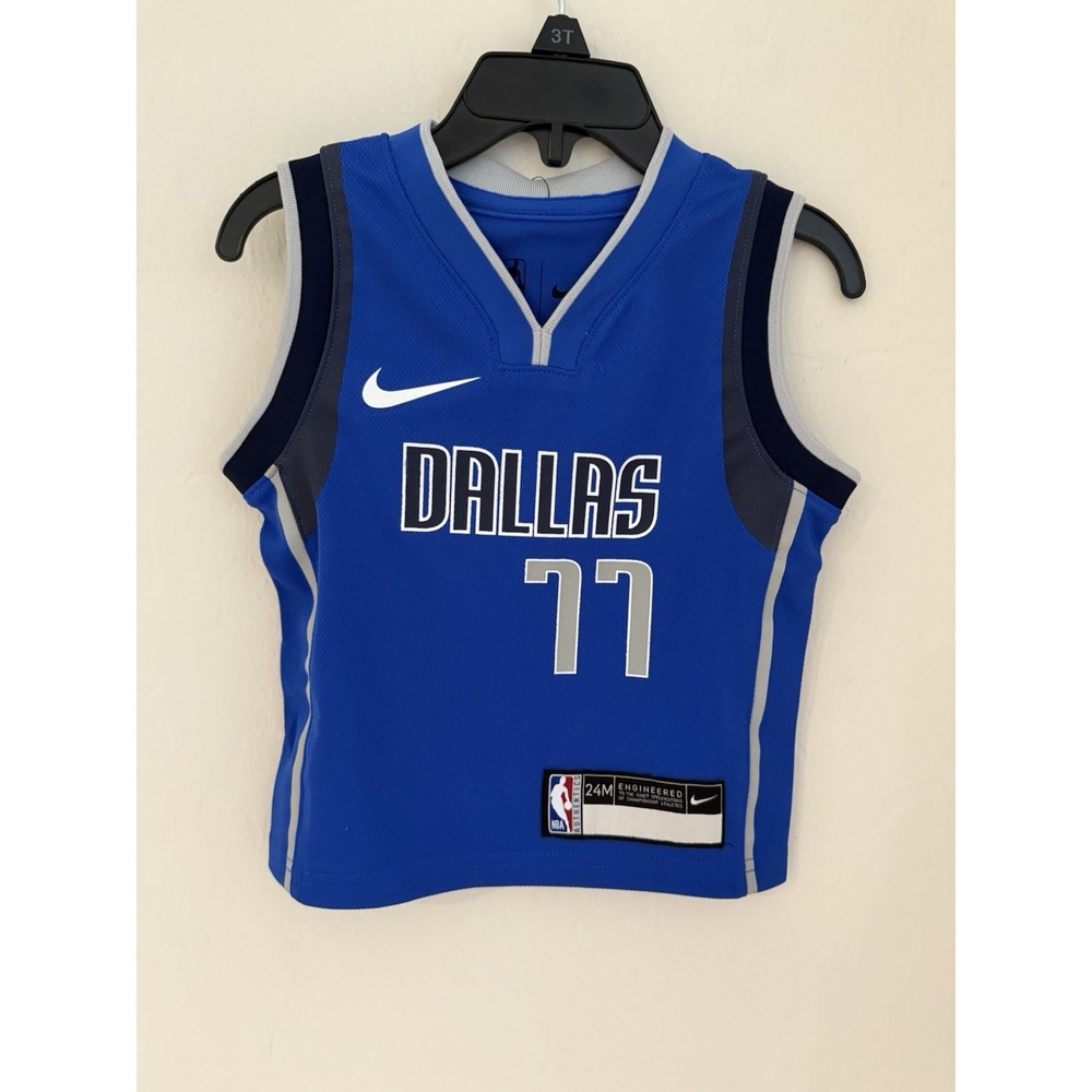 Luka Dončič #77 Dallas Mavericks Nike Engineered Toddler Jersey Size 24 M NWT
